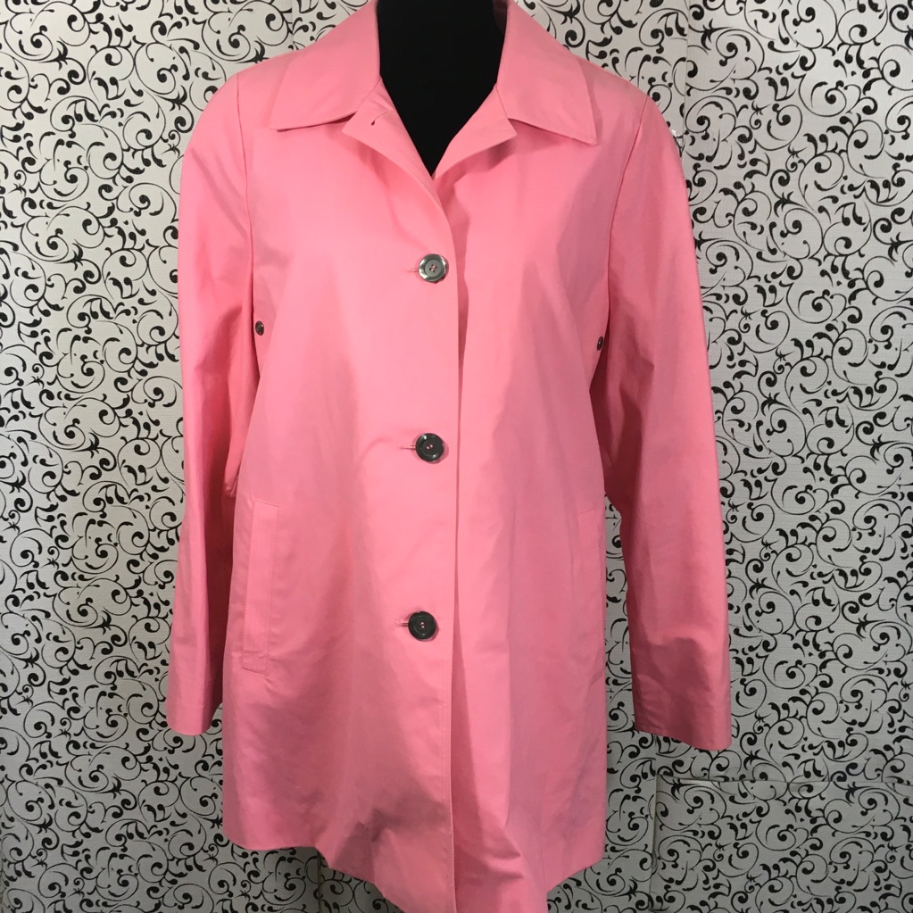Talbots Pink Button Down Jacket